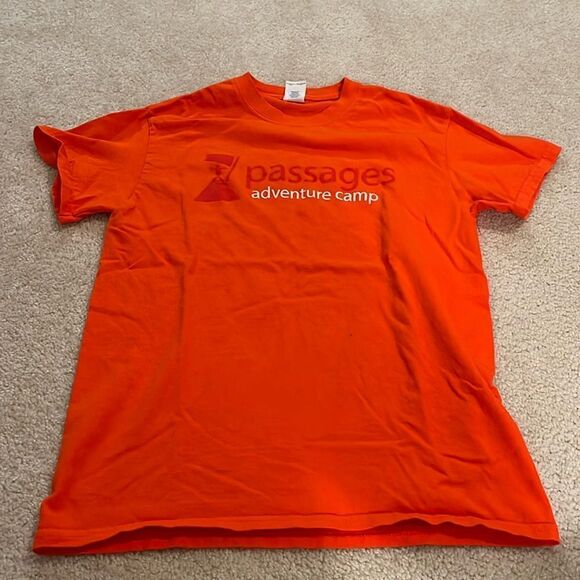 KIDS PASSAGES ADVENTURE CAMP SIZE SMALL SHIRT - Picture 1 of 7